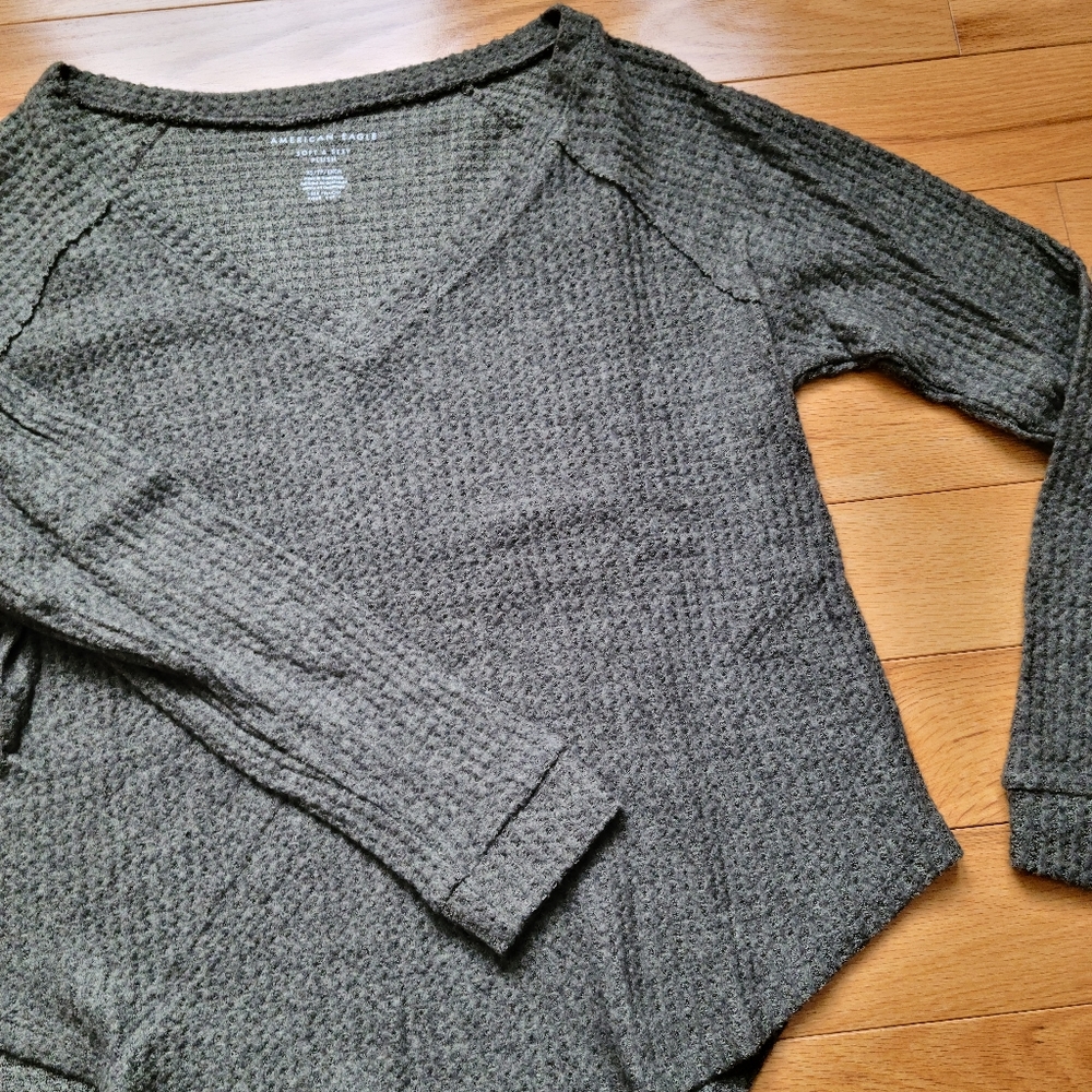 American Eagle Soft & Sexy V-Neck Sweater